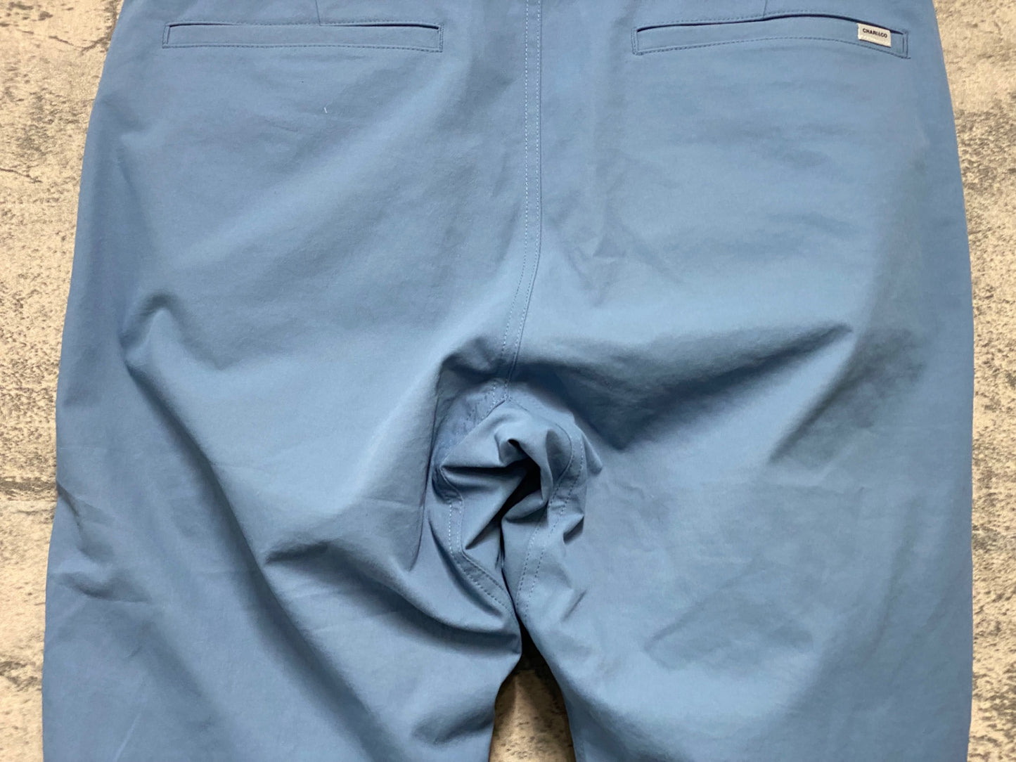 JB775 CHARI&CO ダイナミックパンツ 水色 M