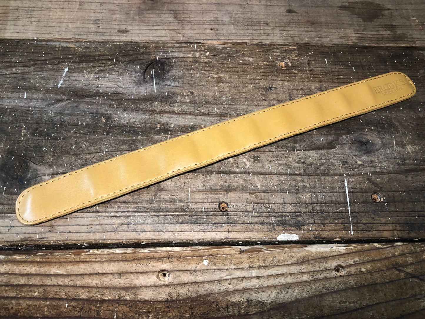 IR041 ブルックス BROOKS TROUSER STRAP アンクルバンド 黄