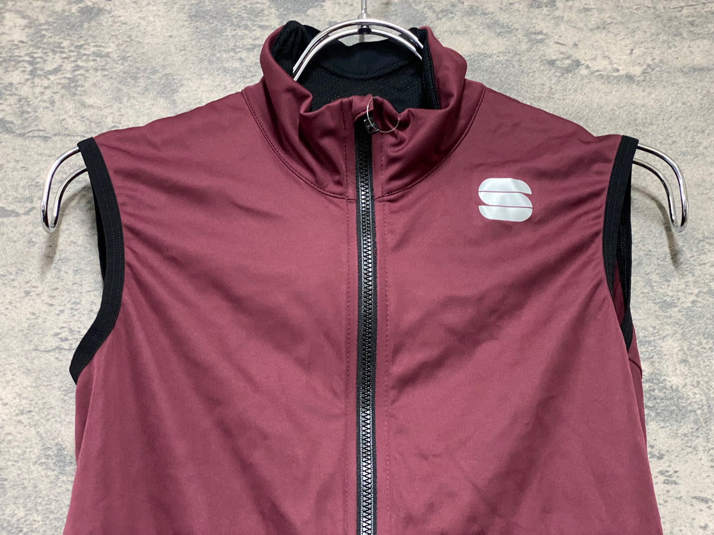 JB365 スポーツフル Sportful サイクルベスト ジレ バーガンディー S