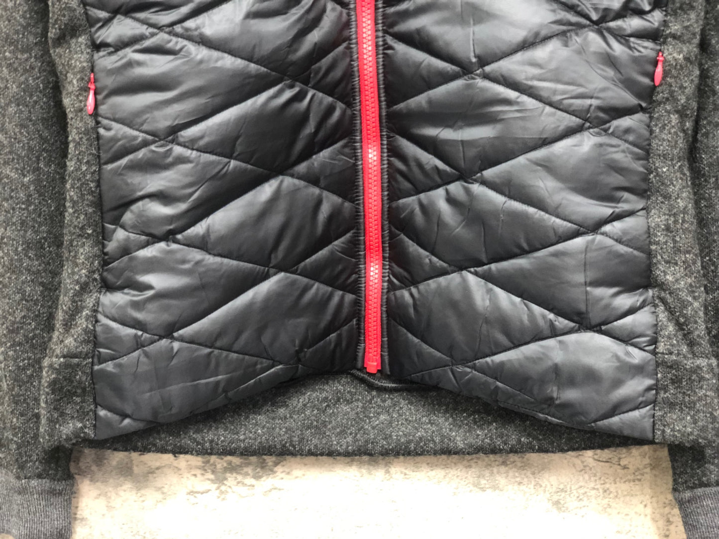 IV210 カペルミュール KAPELMUUR 長袖 サイクルジャケット 黒 L 中綿 ダウン