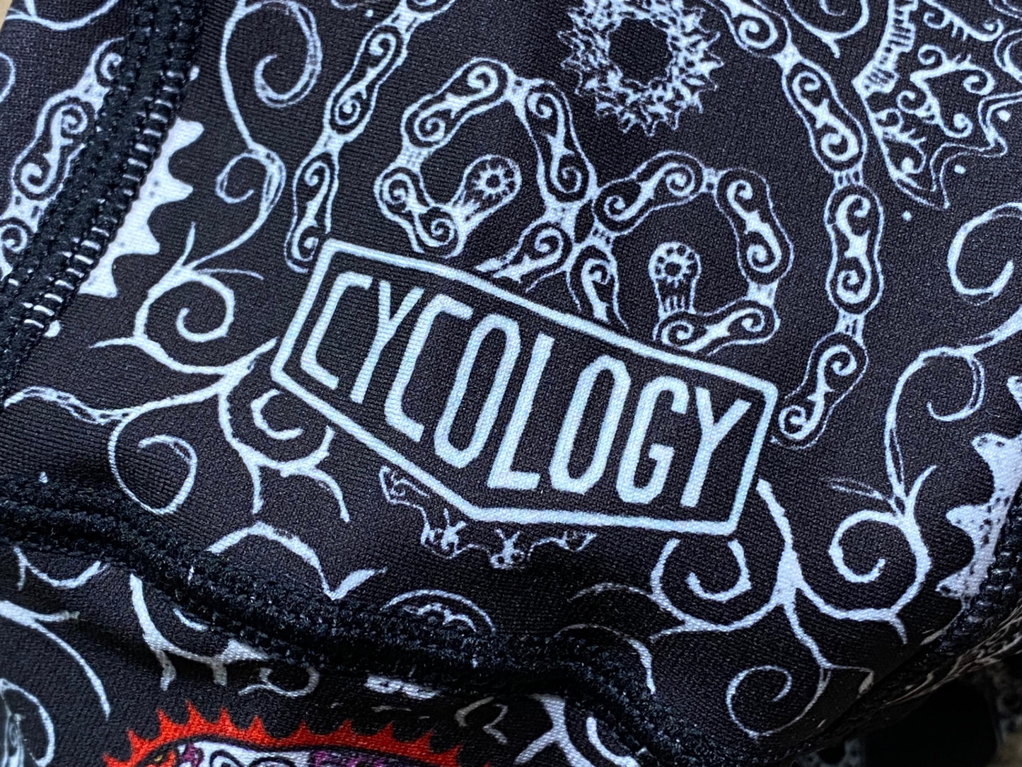 JC853 サイコロジー CYCOLOGI BEANIE ビーニー サイクルキャップ 黒 裏起毛