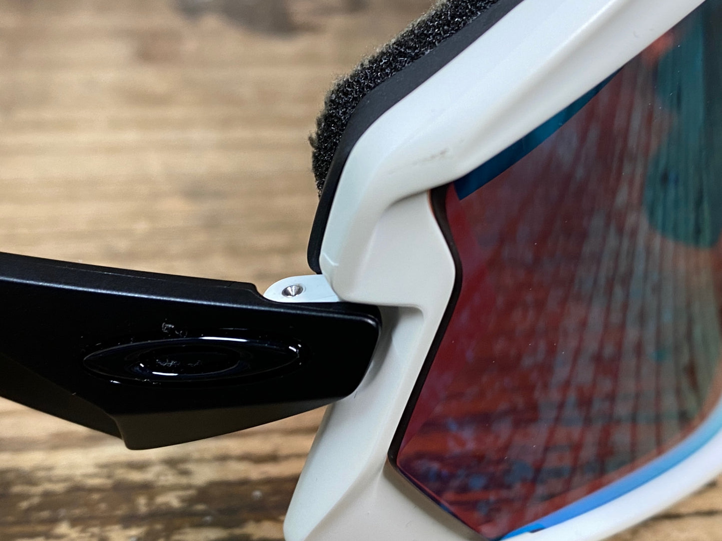 JB956 オークリー OAKLEY ウィンドジャケット WIND JACKET2.0 プリズムレンズ 白 アイウェア