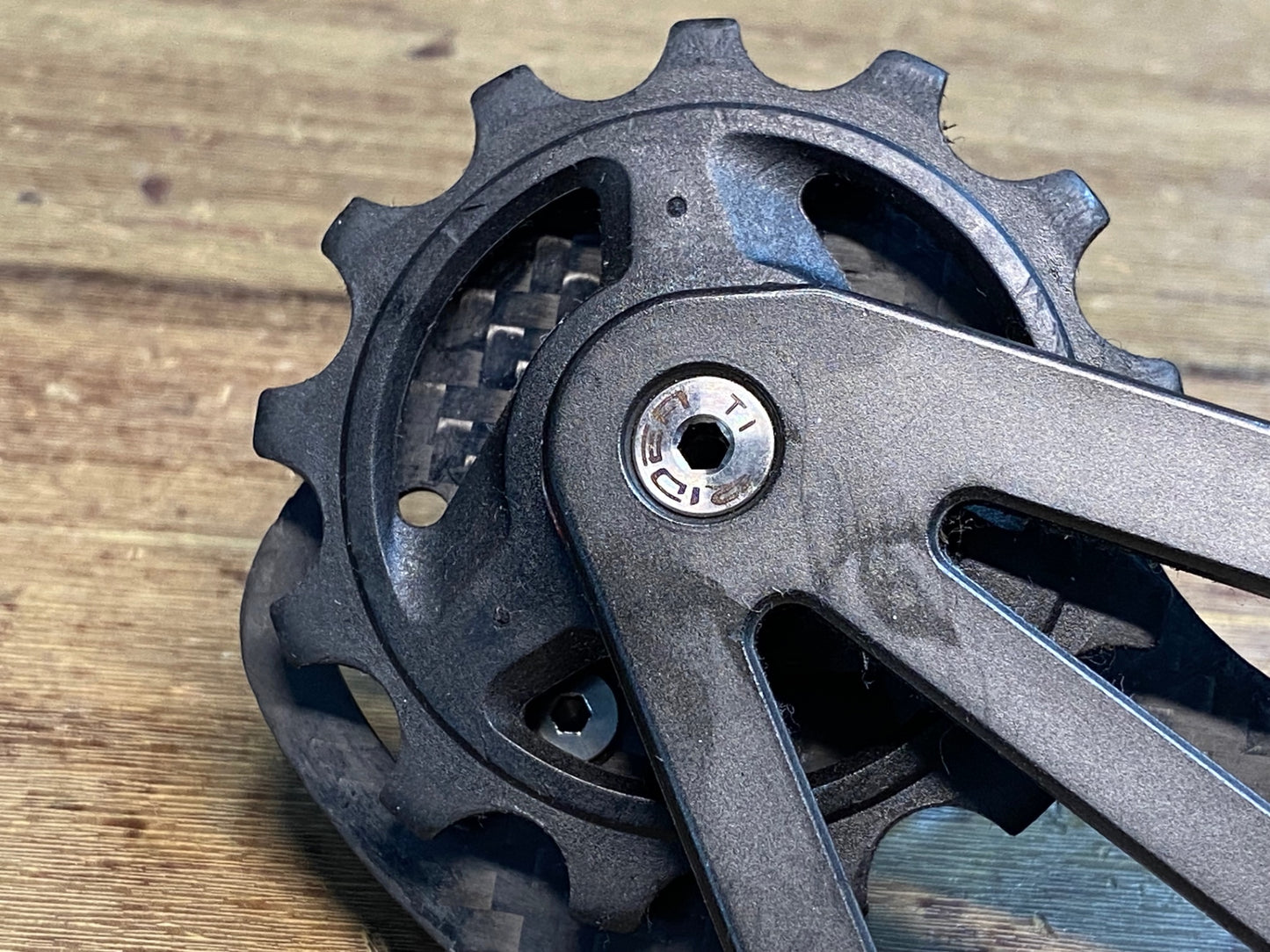 IX147 リデア RIDEA RD6 C38 ビッグプーリー シマノ RD-R9100 RD-R8000専用品