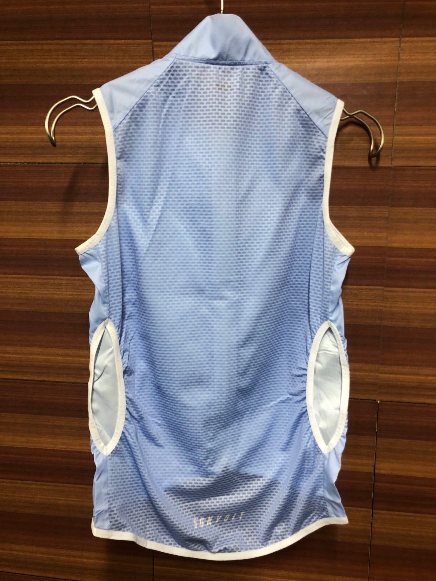 IQ827 サンボルト SUNVOLT サイクルベスト ジレ 水色 XS