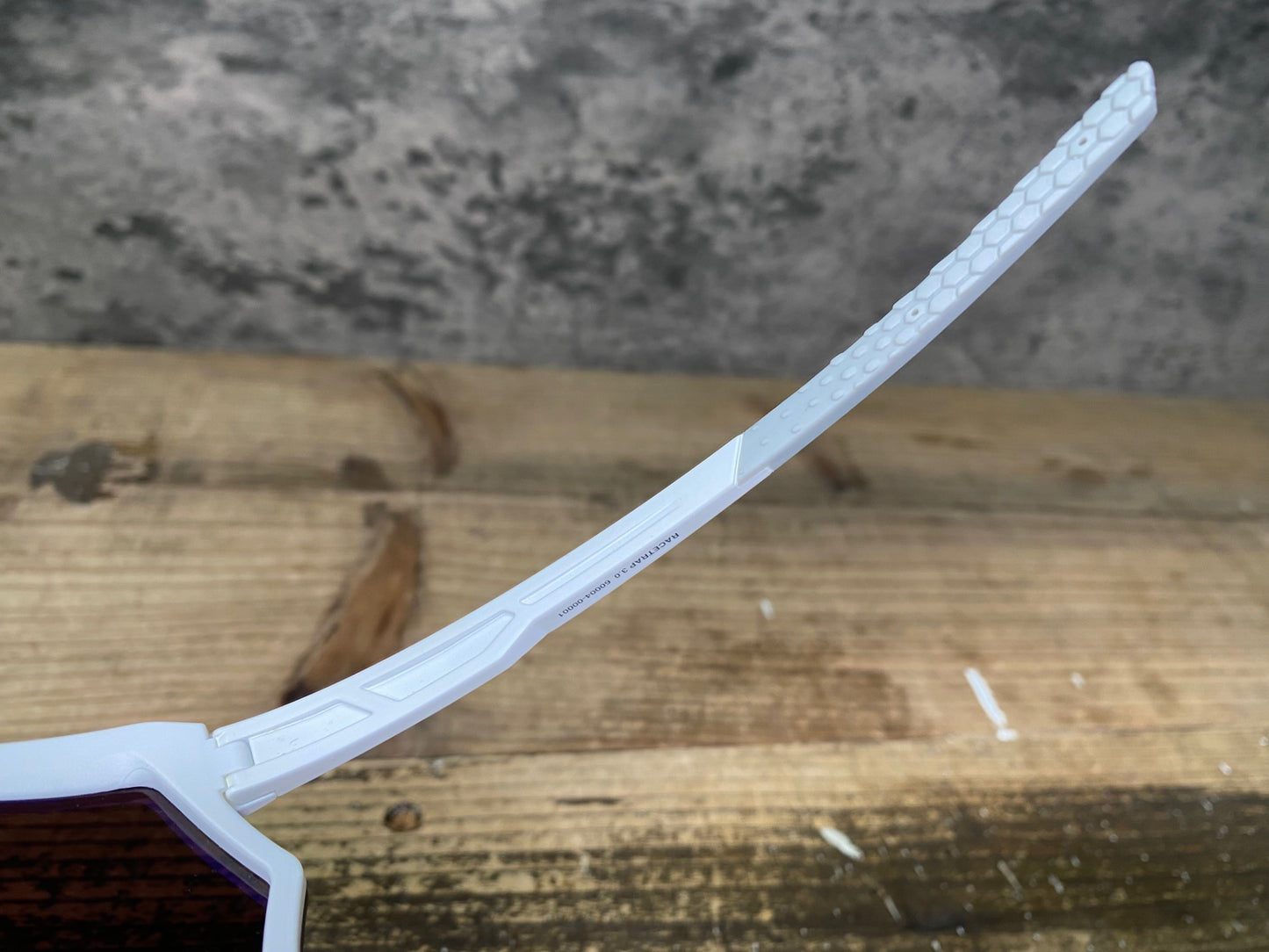 JC080 100％ レーストラップ RACETRAP サングラス アイウェア 白 HiPERレンズ