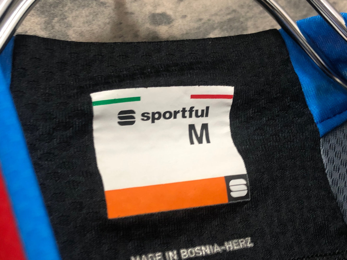 IW407 スポーツフル sportful 半袖 サイクルジャージ 黒 緑 M BORA hansgrohe