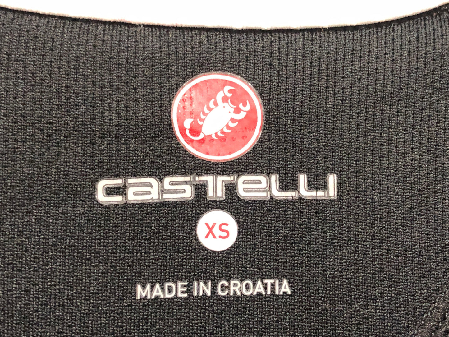 IR216 カステリ castelli 長袖サイクルジャージ 黒 XS