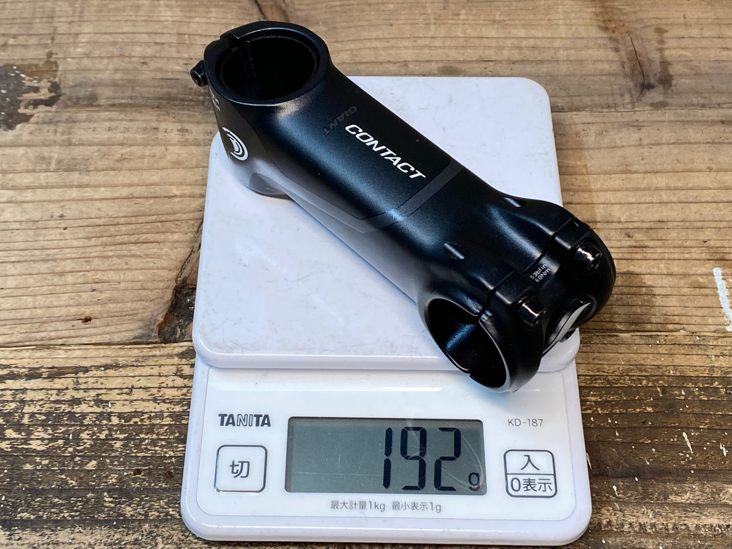 IW013 ジャイアント GIANT CONTACT OD2 STEM アルミステム 黒 100mm