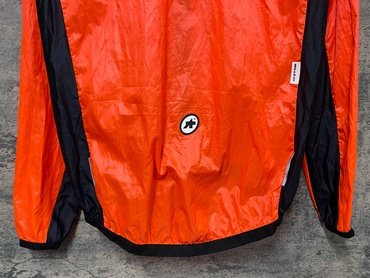 IZ129 アソス assos MILLE GT Wind Jacket 長袖 ウィンドブレーカー オレンジ S