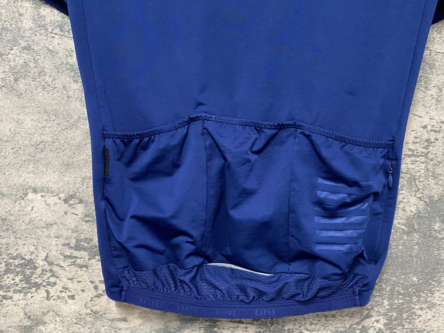 IV509 ラファ Rapha PRO TEAM MID WEIGHT JERSEY 半袖 サイクルジャージ 濃紺 S