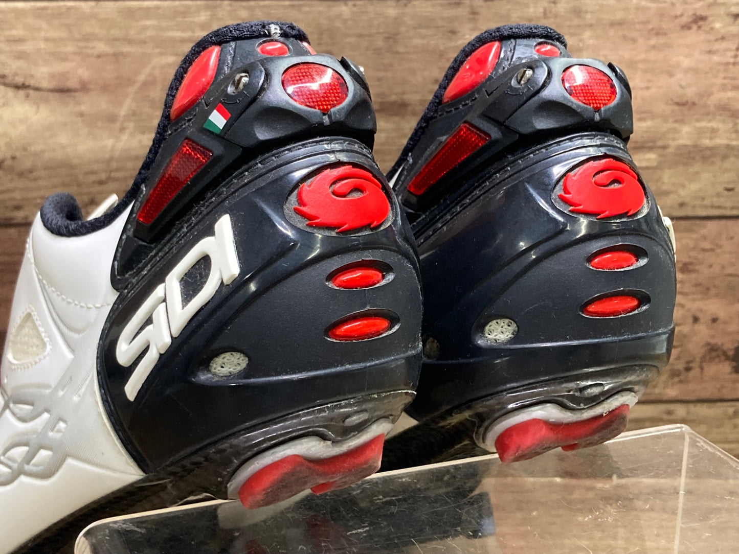 IJ885 シディ SIDI SCARPE SHOT ビンディングシューズ 白 EU43 SPD-SL