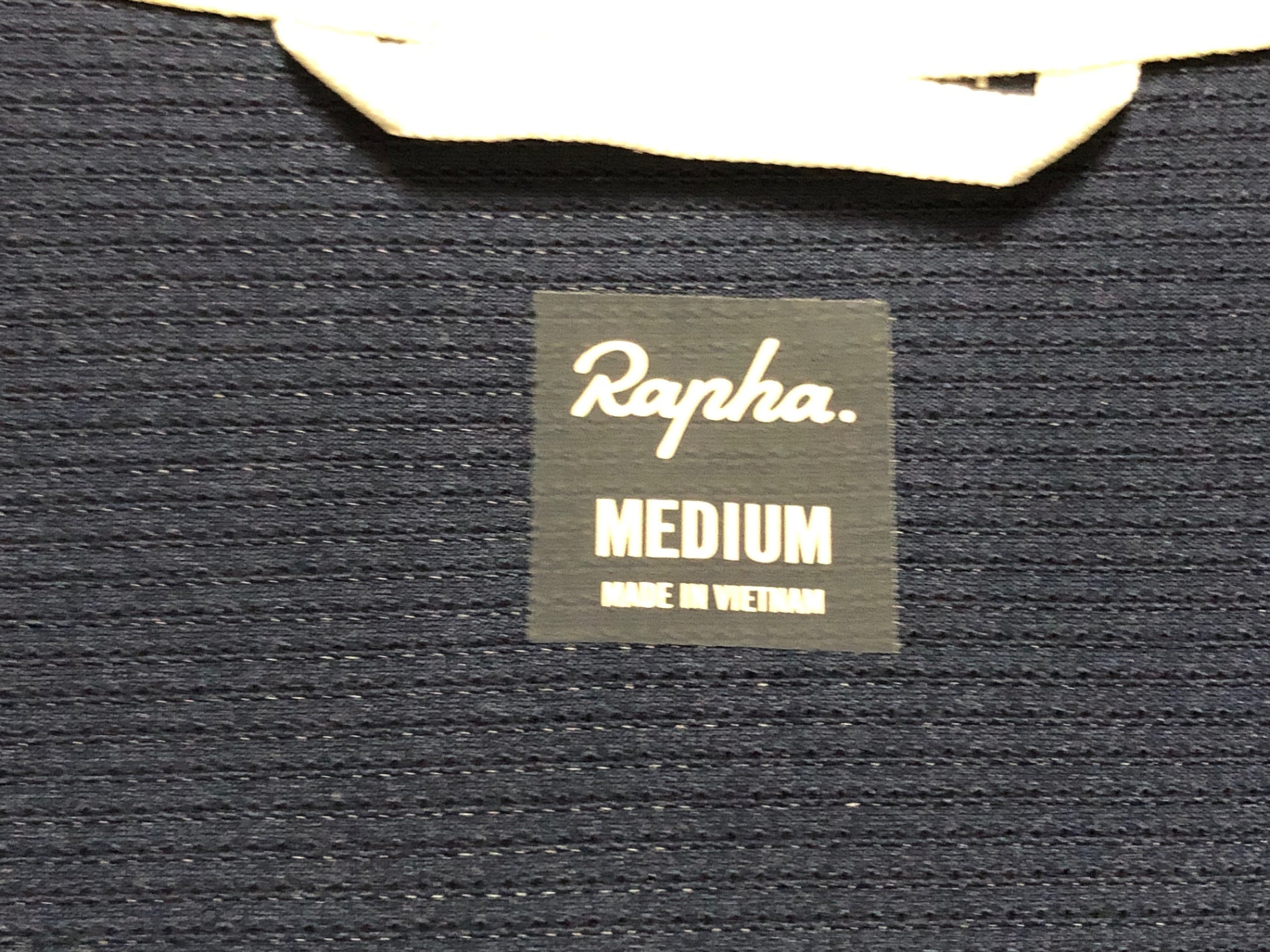 IJ407 ラファ Rapha CLASSIC FLYWEIGHT JERSEY 半袖 サイクルジャージ 濃紺 M