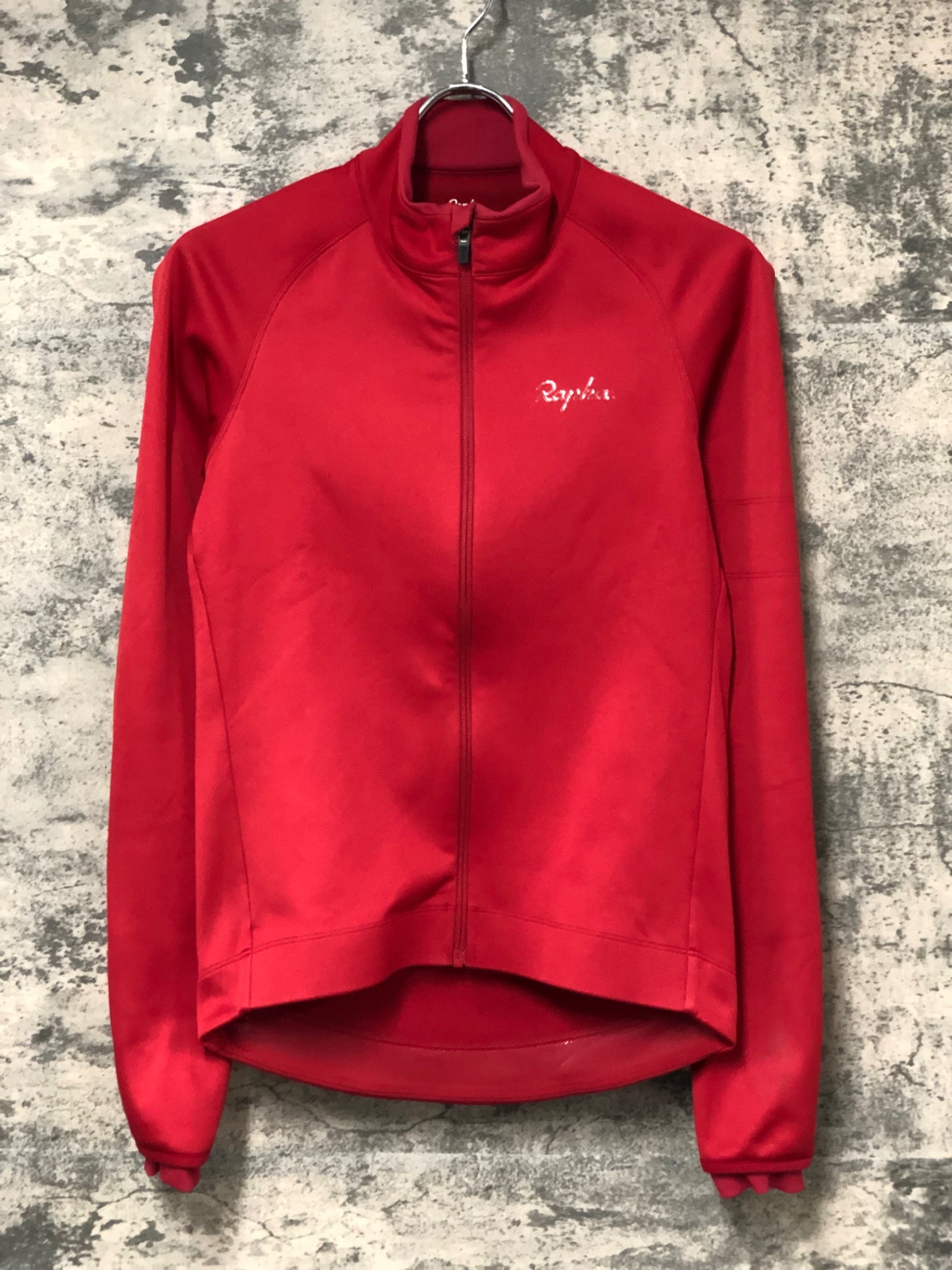 IY481 ラファ Rapha CORE WINTER JACKET 長袖 サイクルジャケット 赤 S 裏起毛