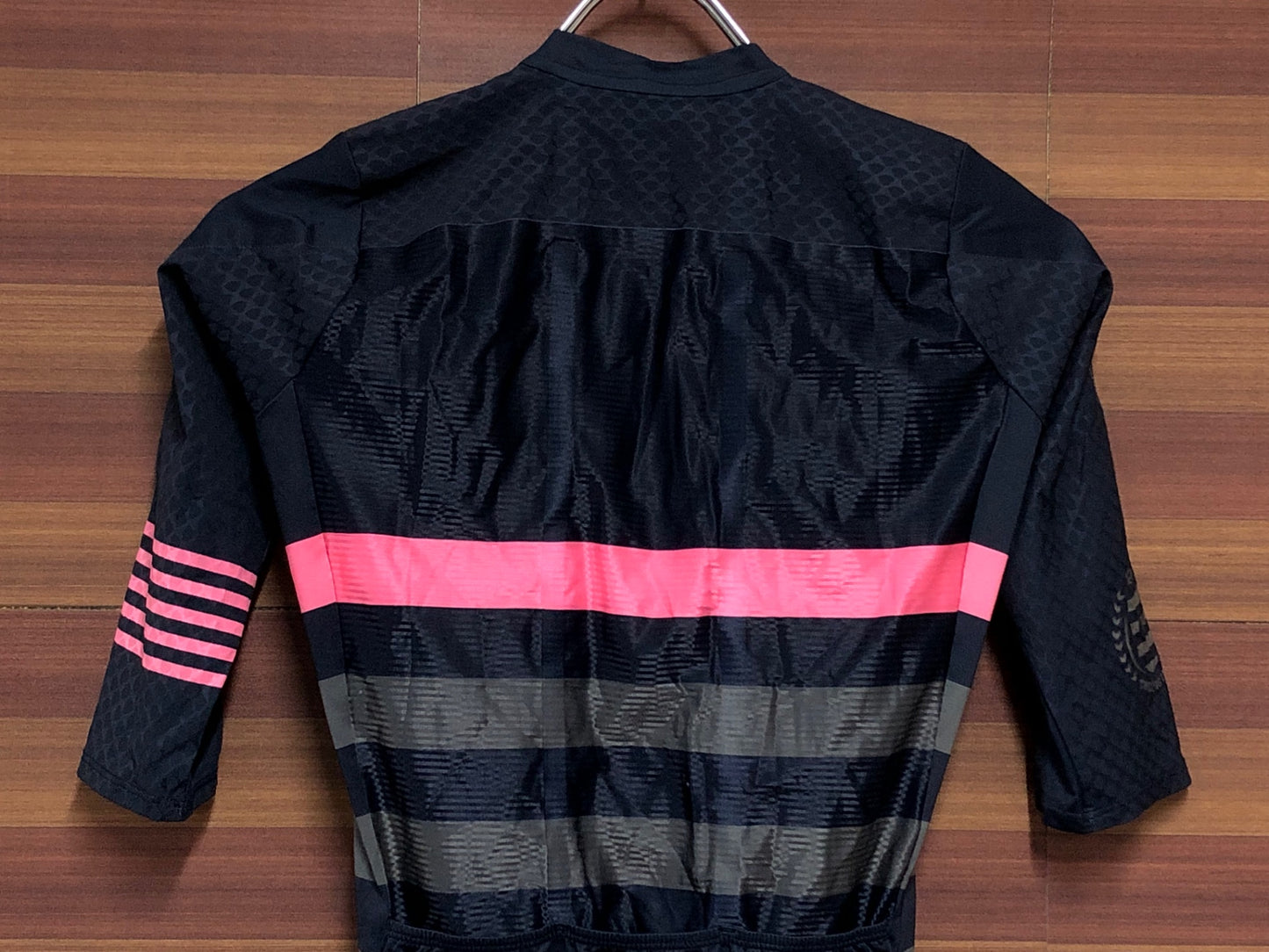 IL659 ラファ Rapha RCC PRO TEAM AERO JERSEY 半袖 サイクルジャージ 紺 グレー ピンク XS