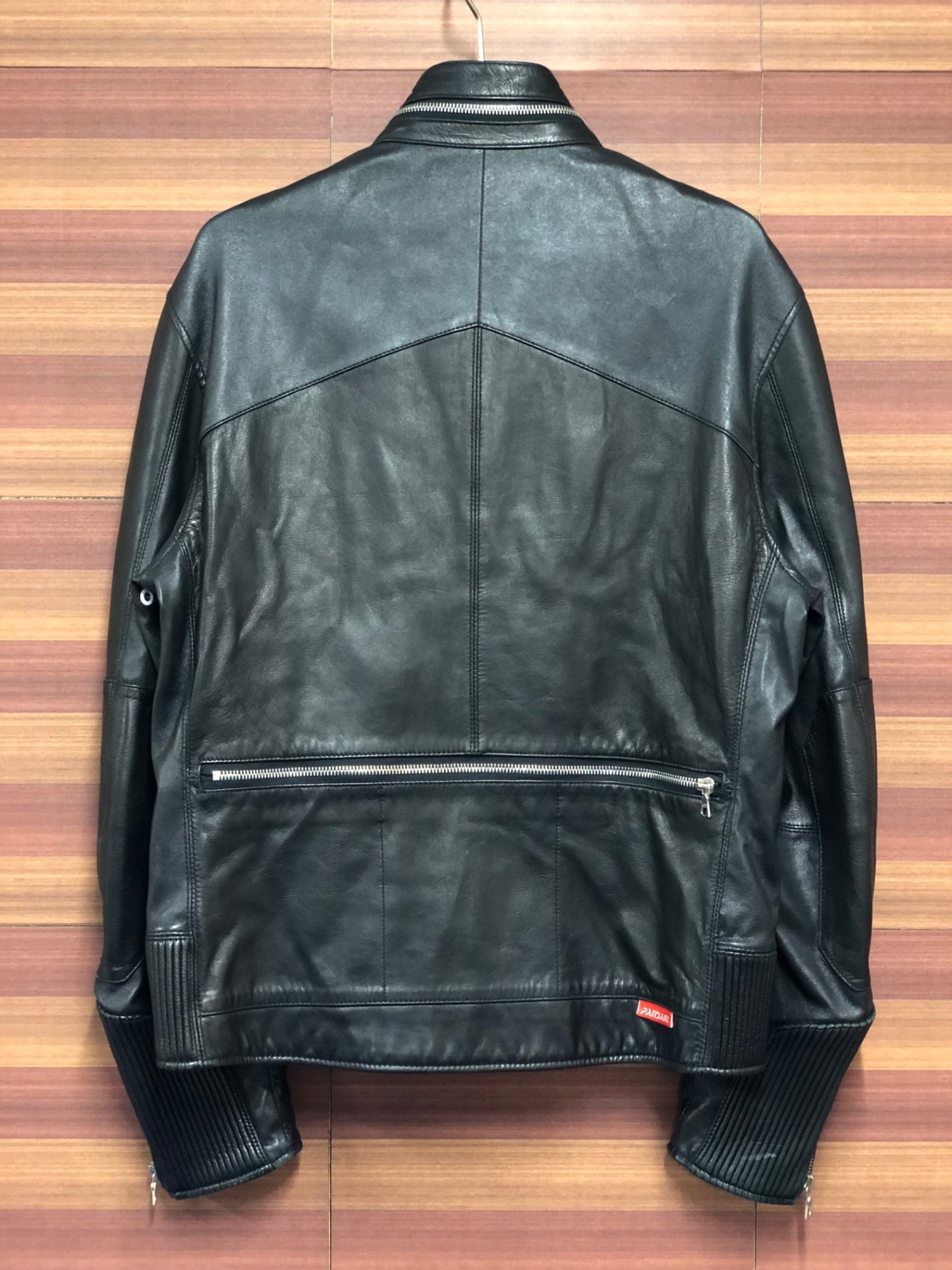 IP009 パンダーニ Pandani BLACK LABEL レザージャケット S 黒