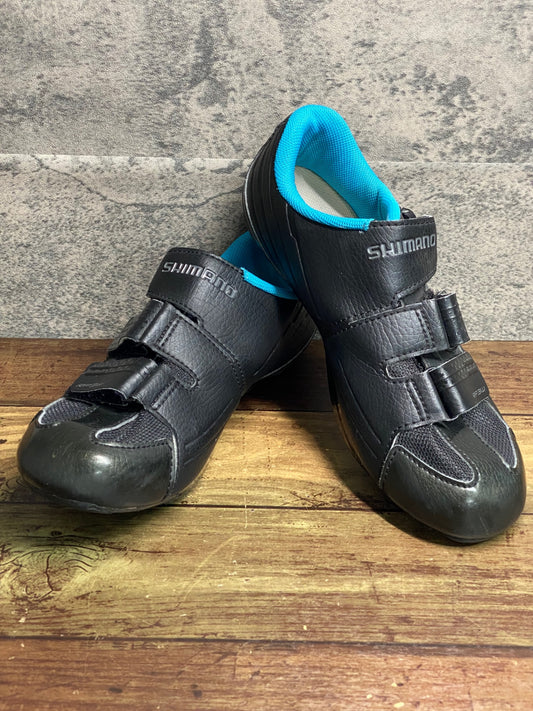 JB151 シマノ SHIMANO RP3W SH-RP300-W ビンディングシューズ 黒 EU38 SPD,SPD-SL対応