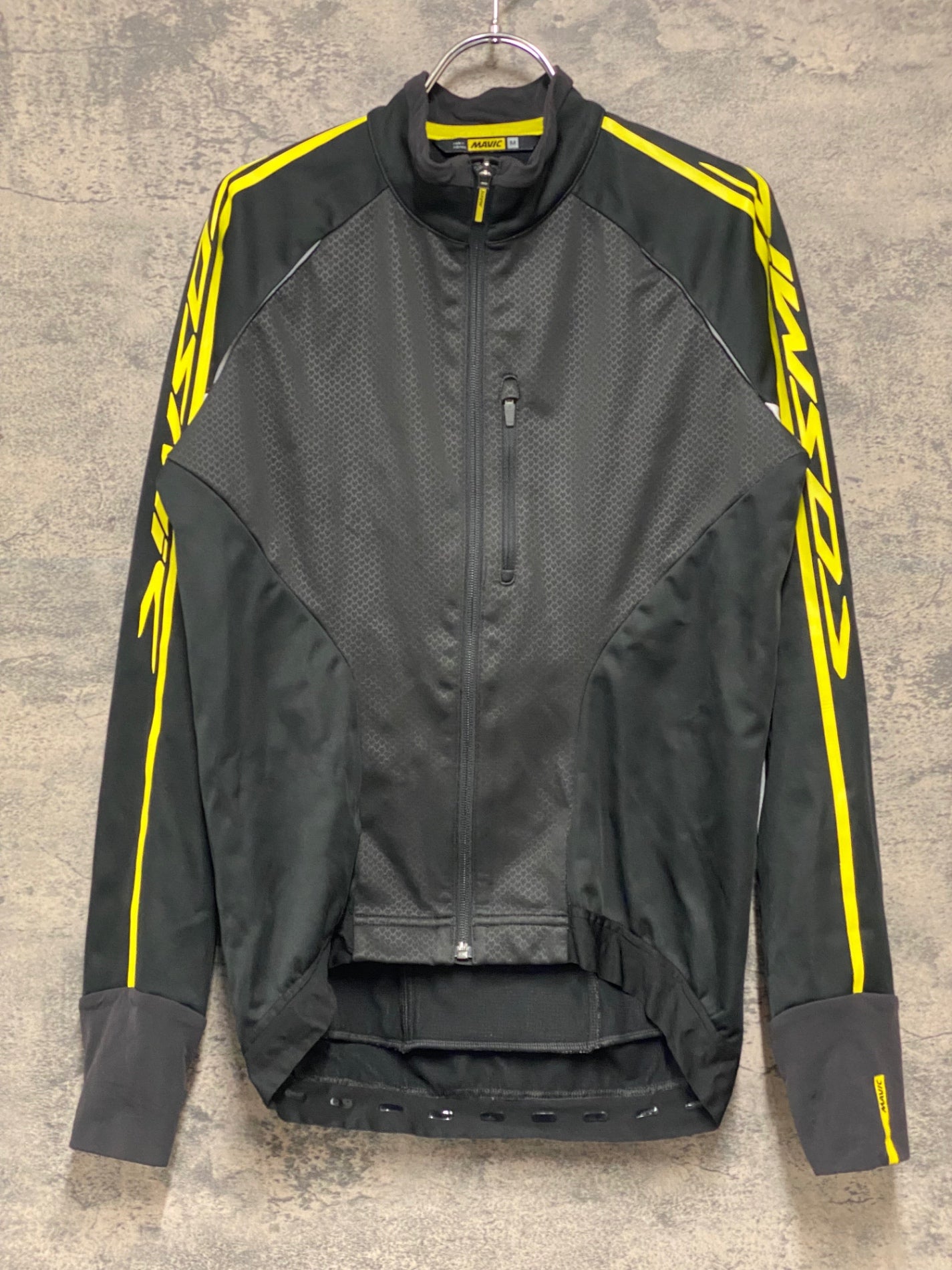 IZ855 マヴィック MAVIC 長袖 サイクルジャケット 黒 Ｍ