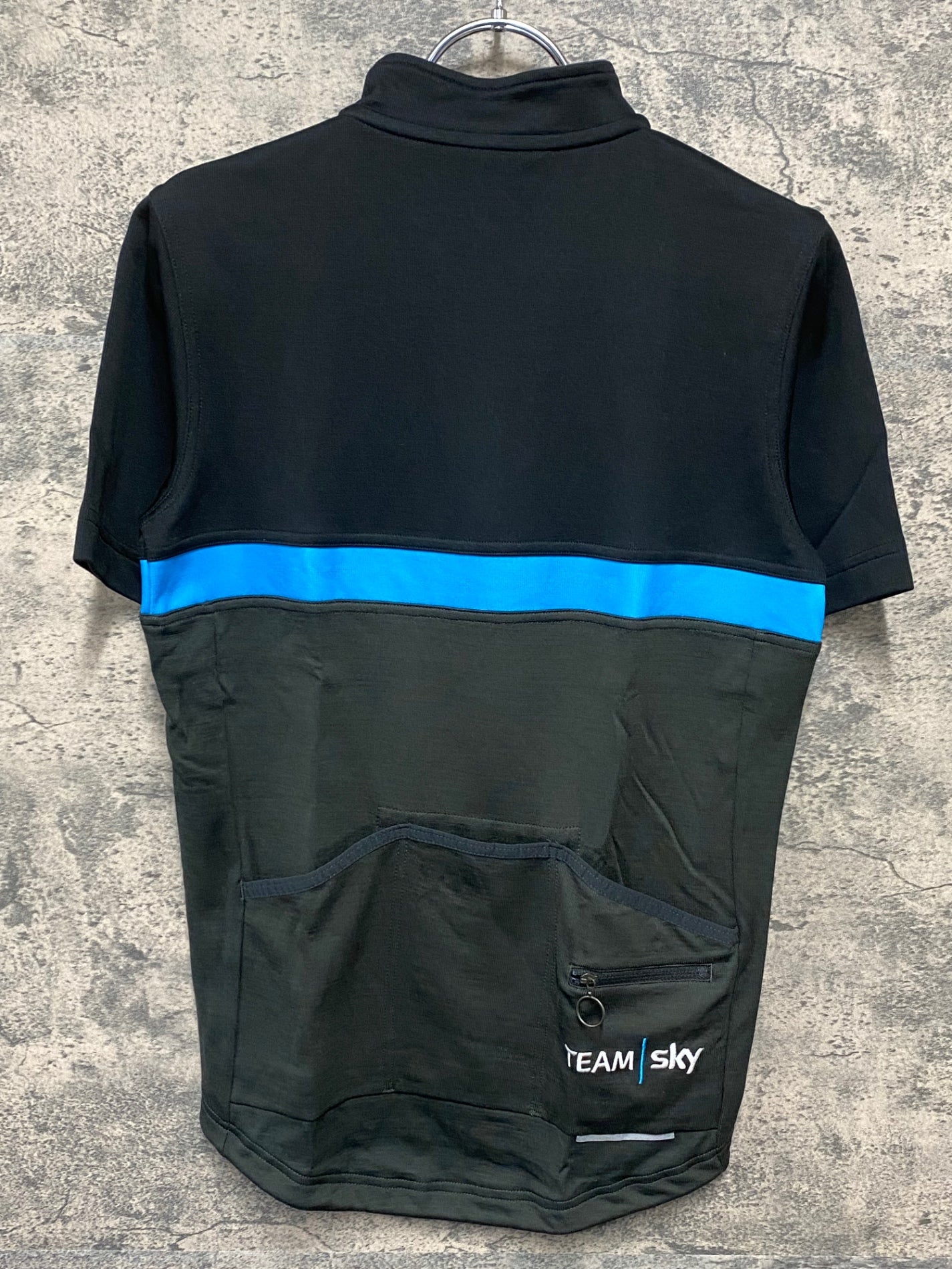 IY154 ラファ Rapha CLUB 半袖 ハーフジップ サイクルジャージ S TEAM SKY