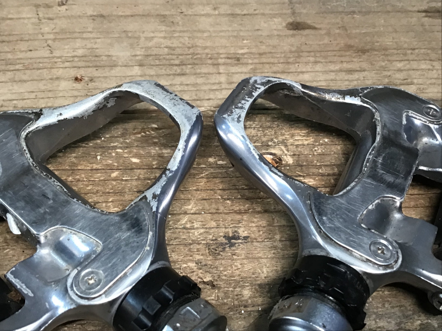 IP780 シマノ SHIMANO 105 PD-5610 ビンディングペダル シルバー 錆