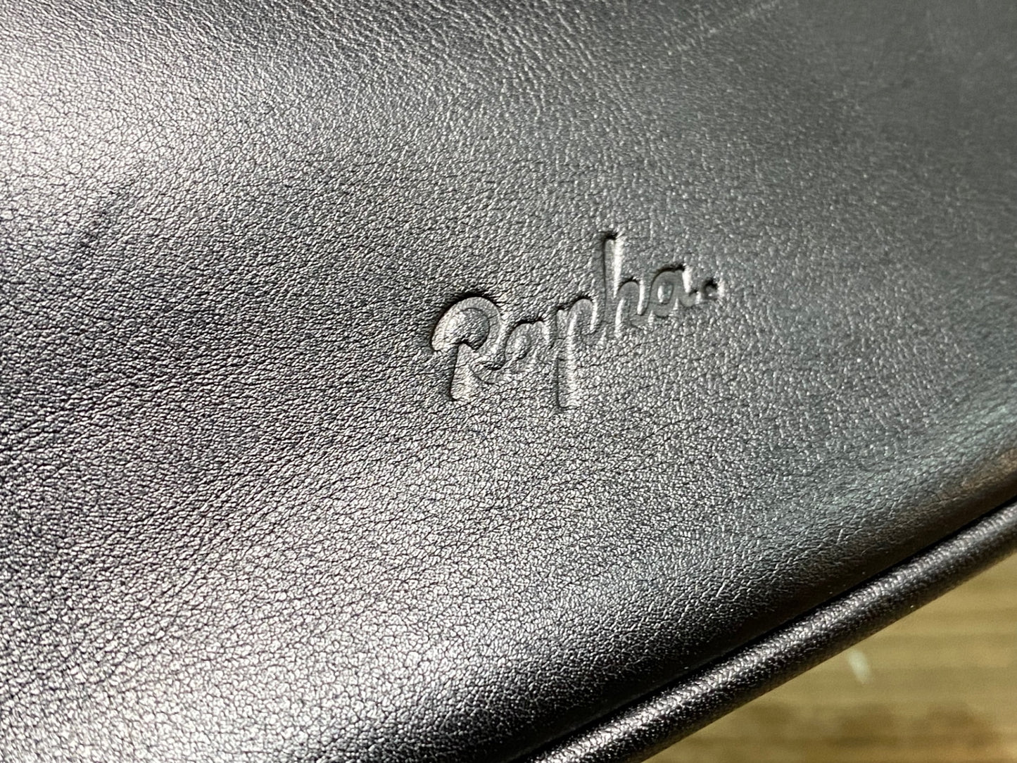 IQ877 ラファ Rapha TRAVEL POUCH Large leather Pouch ポーチ 黒