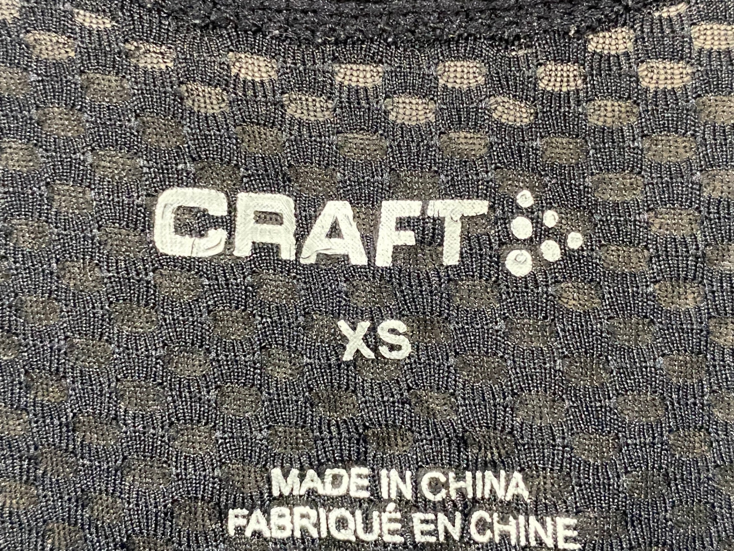 JA267 クラフト CRAFT 半袖 べースレイヤー 黒 XS