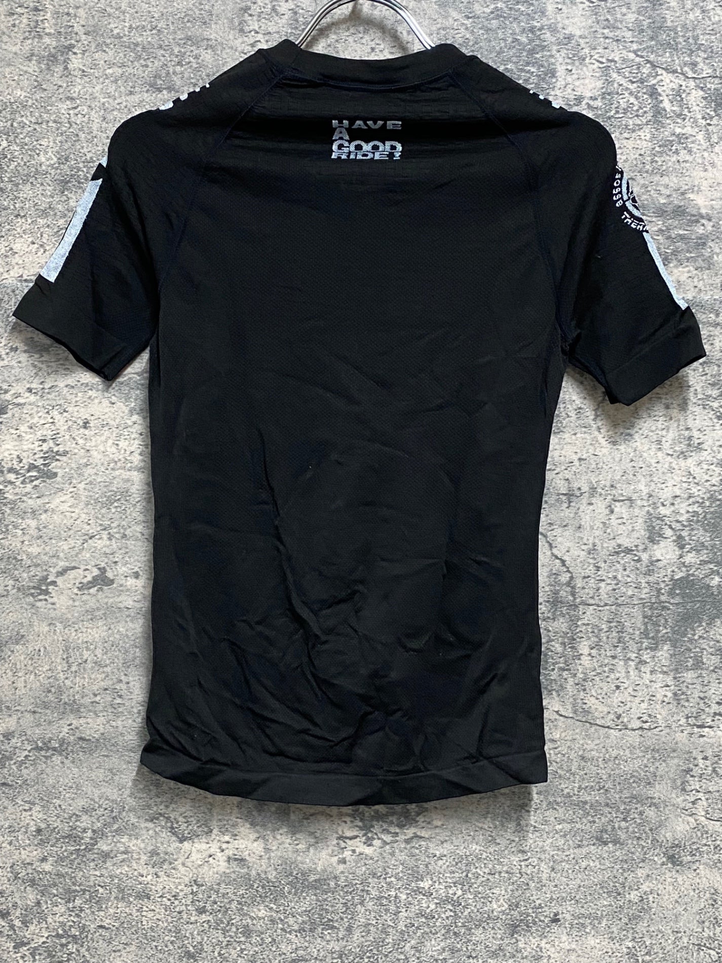 JB294 アソス assos SKINFOIL 2.4 半袖 ベースレイヤー 黒 SIZE 0 SPRING/FALL