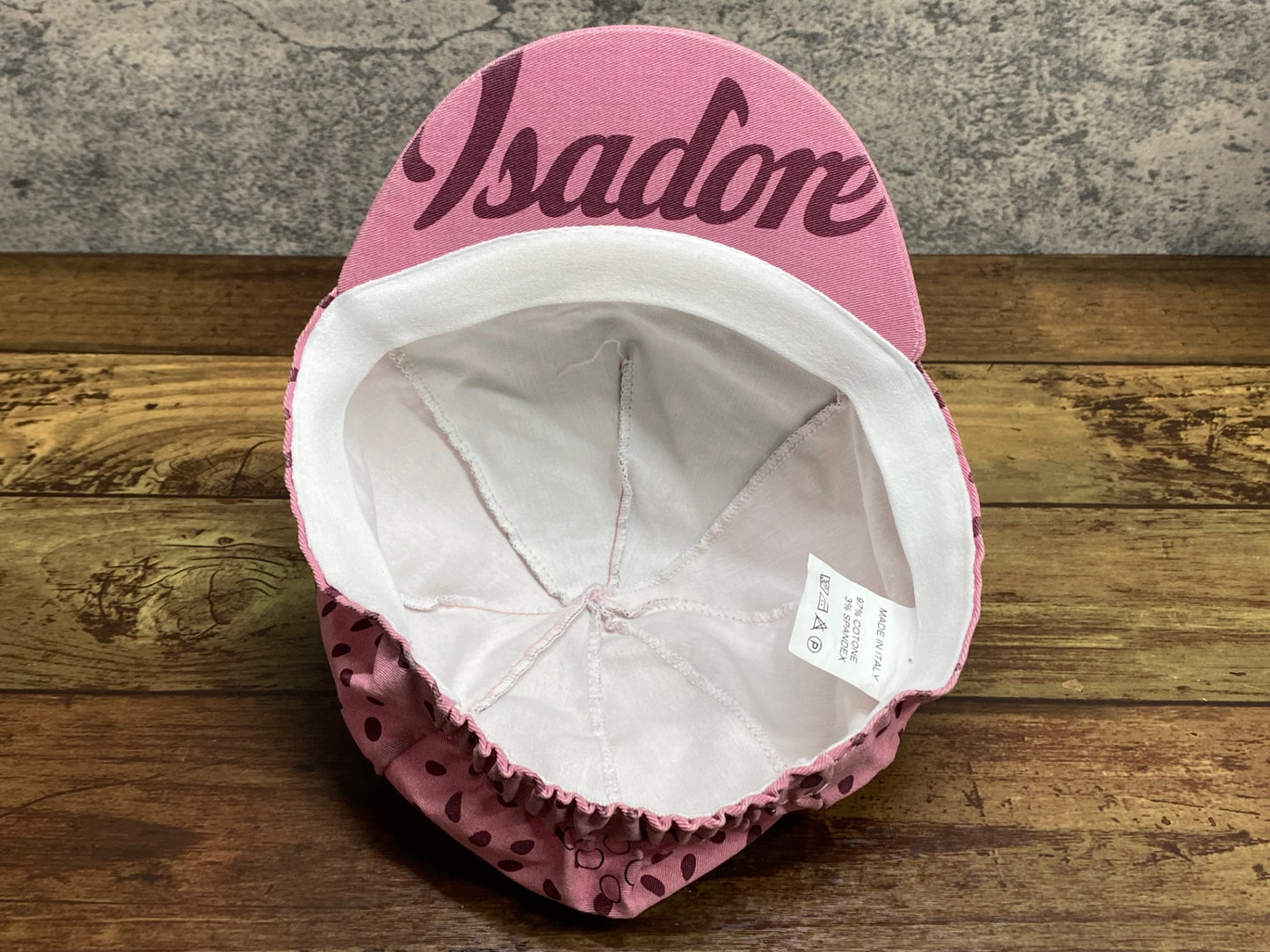 IY261 イザドア Isadore サイクルキャップ ピンク フリーサイズ