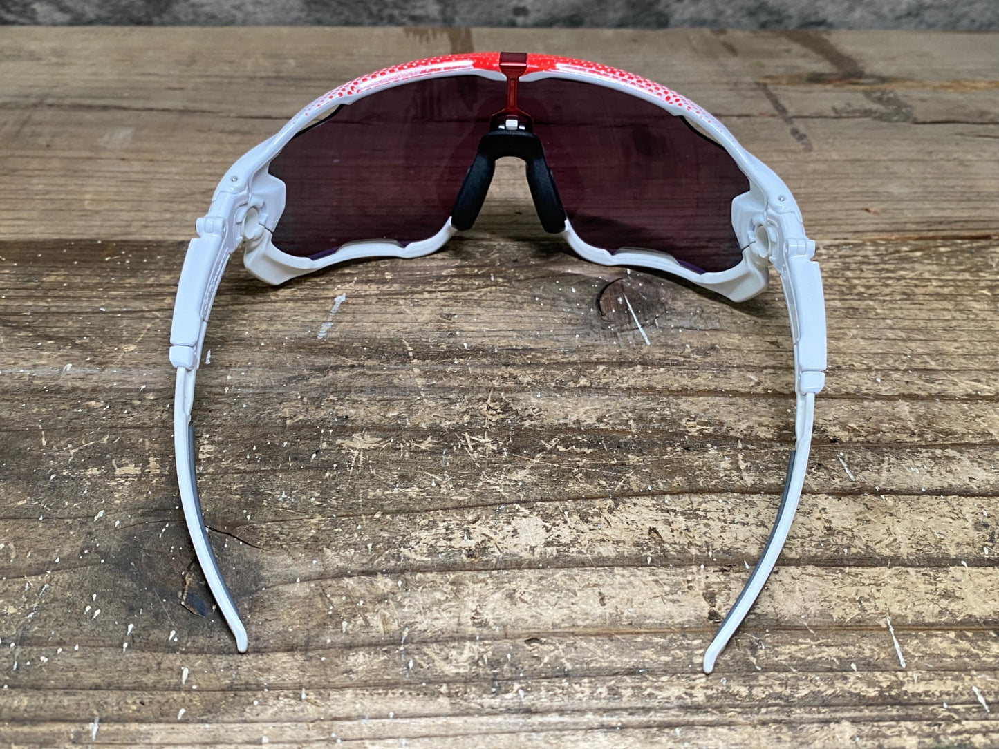 IW712 オークリー OAKLEY ジョウブレーカー JAW BREAKER サングラス アイウェア 偏光レンズ 白 ※ケース付属