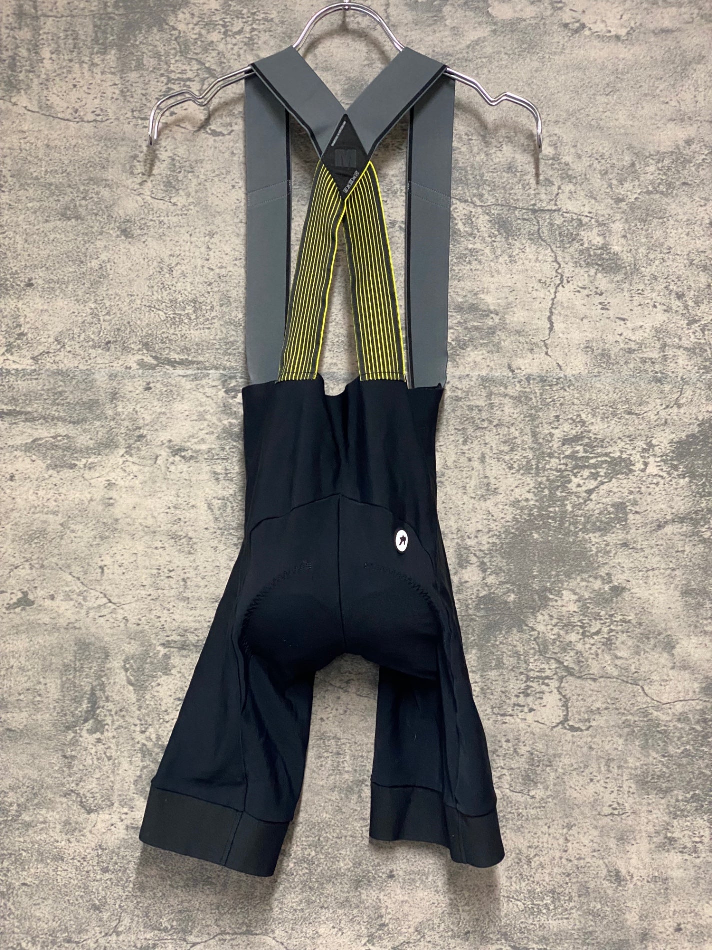 JB816 アソス assos MILLE GTS Spring Fall Bib Shorts C2 ビブショーツ 黒 M ※ほつれあり