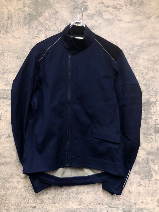 IW740 ラファ Rapha SPECIAL EDITION WOOL SOFTSHELL 長袖 サイクルジャケット 紺 M