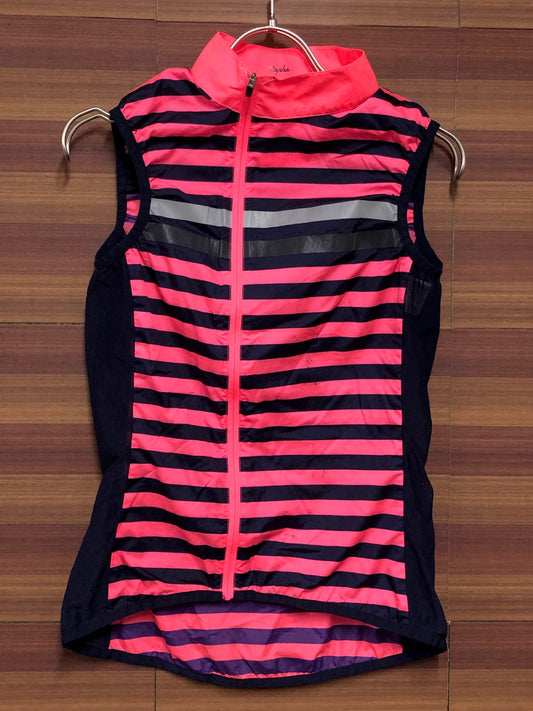 IO346 ラファ Rapha WOMEN'S BREVET GILET ウィメンズブルべジレ 紺ピンク XXS