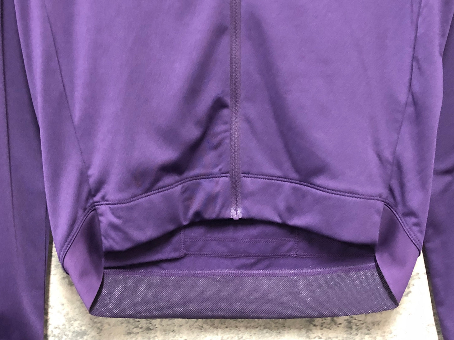 IY241 ラファ Rapha CORE LONG SLEEVE JERSEY 長袖 サイクルジャージ 紫 M 裏起毛