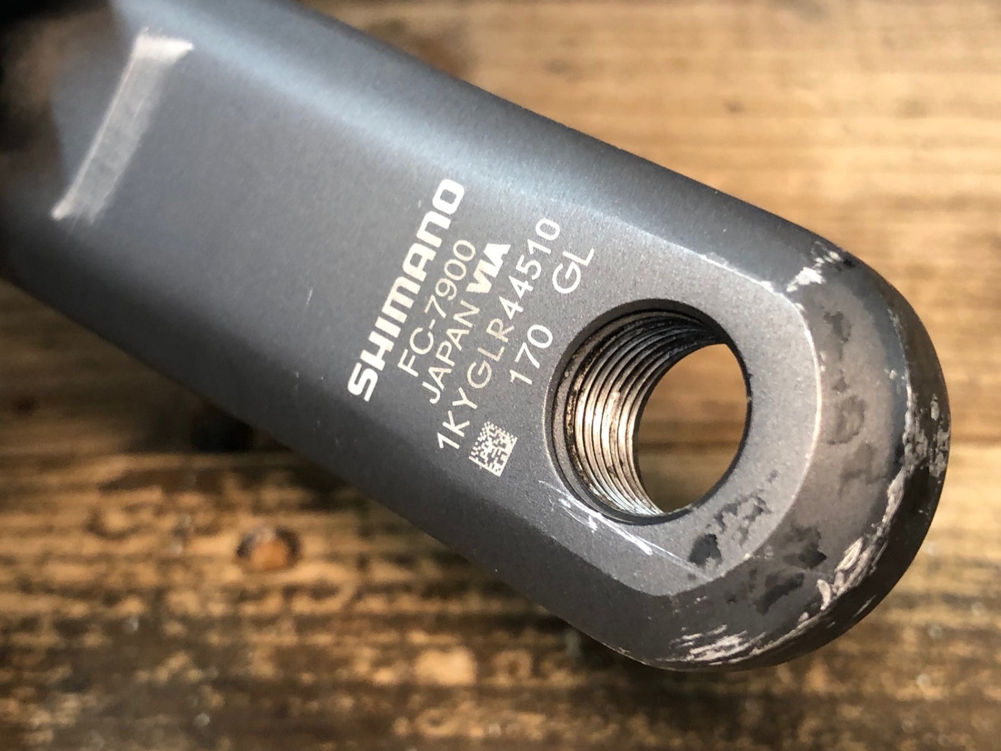 IX125 シマノ SHIMANO デュラエース DURA-ACE FC-7900 クランクセット 52/39T 170mm