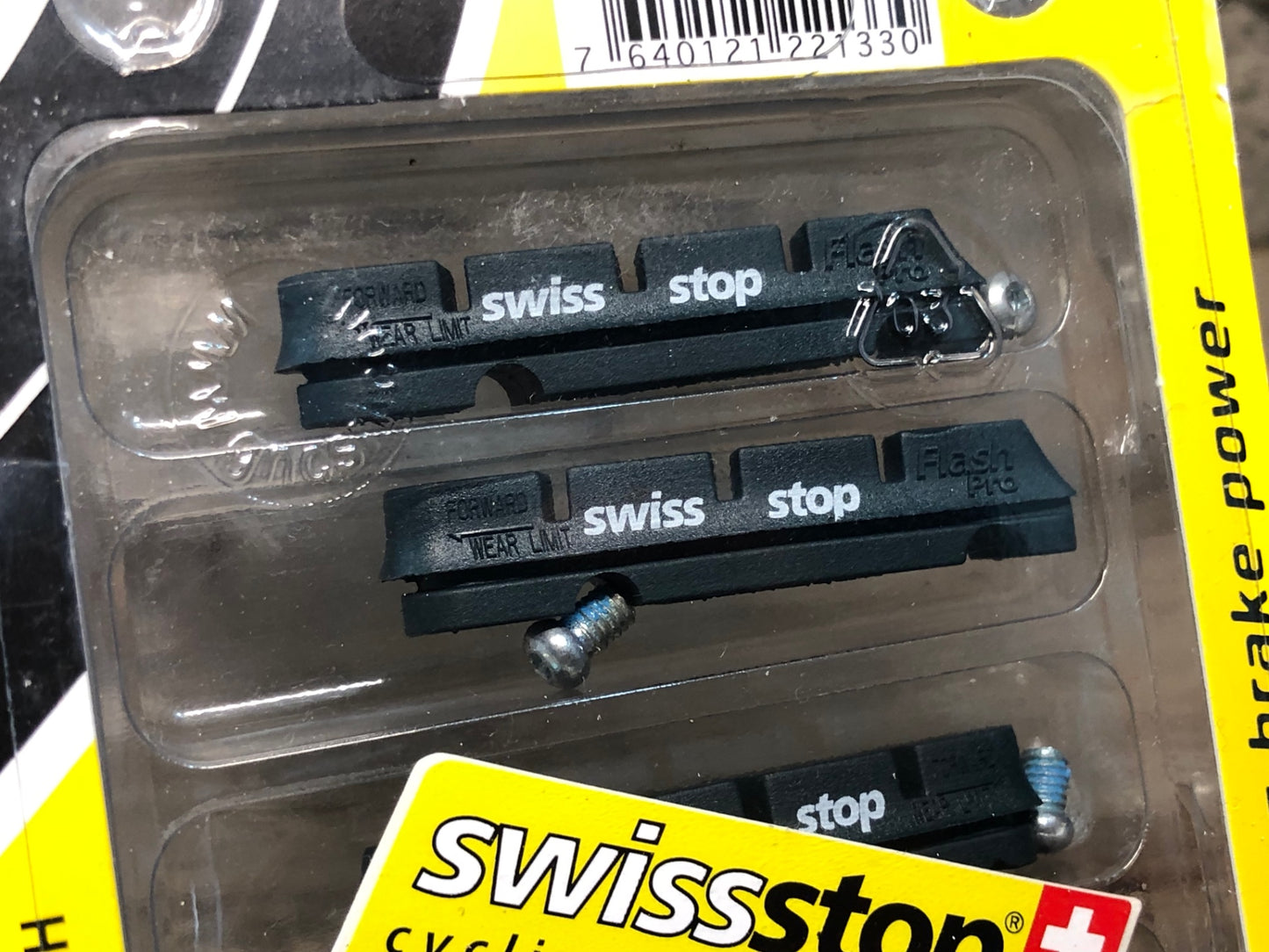 IO691 スイスストップ SWISS STOP FLASH PRO GHP2 ブレーキシュー 前後セット アルミ用
