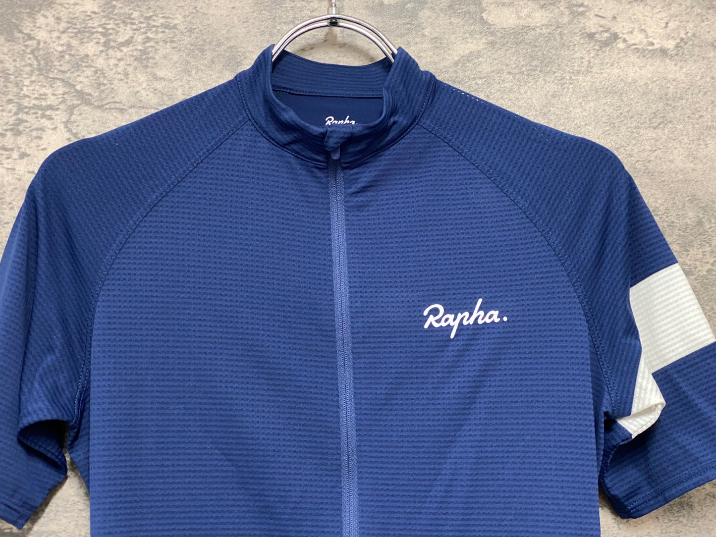 JB071 ラファ Rapha WOMEN'S CORE LIGHTWEIGHT JERSEY 半袖 サイクルジャージ 紺 XS レディース