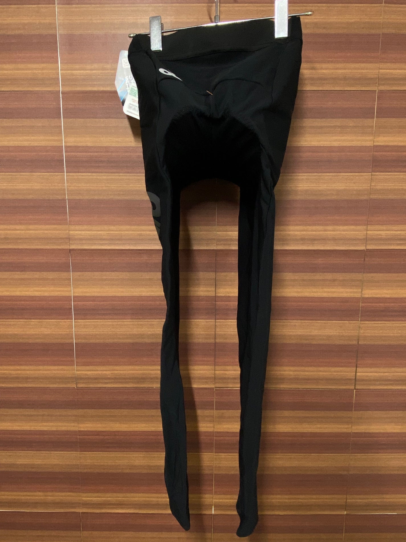 IR068 OZIO レーサータイツ 黒 レディース S 裏起毛 未使用