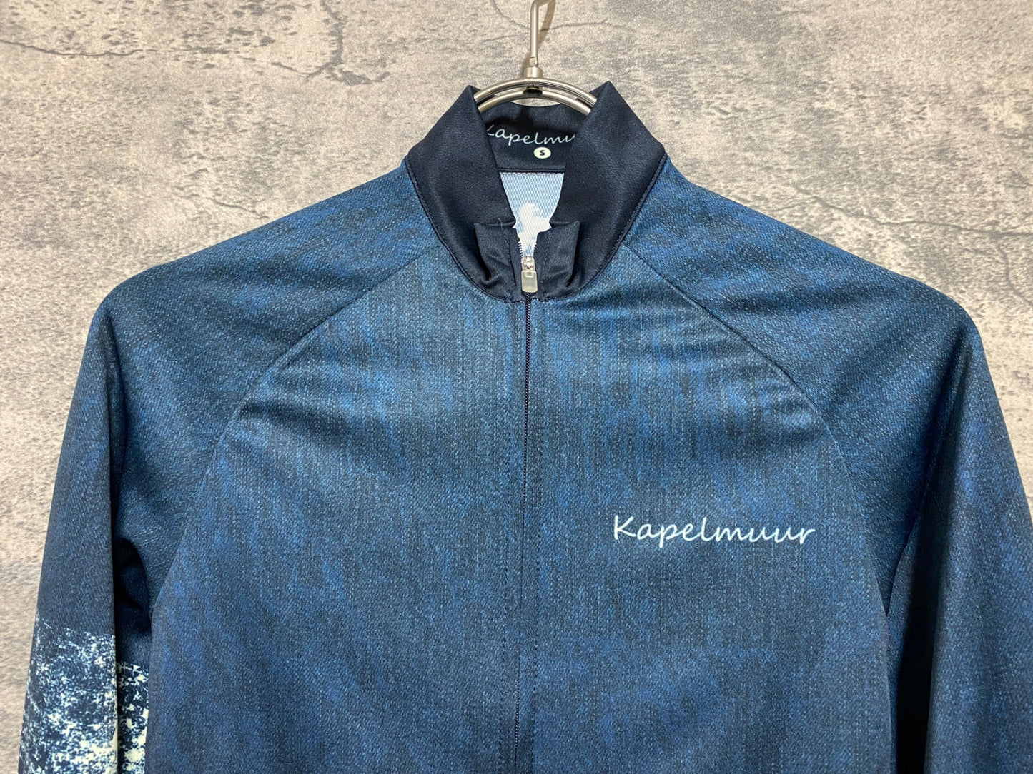 JB066 カペルミュール KAPELMUUR 長袖 サイクルジャージ 紺 S