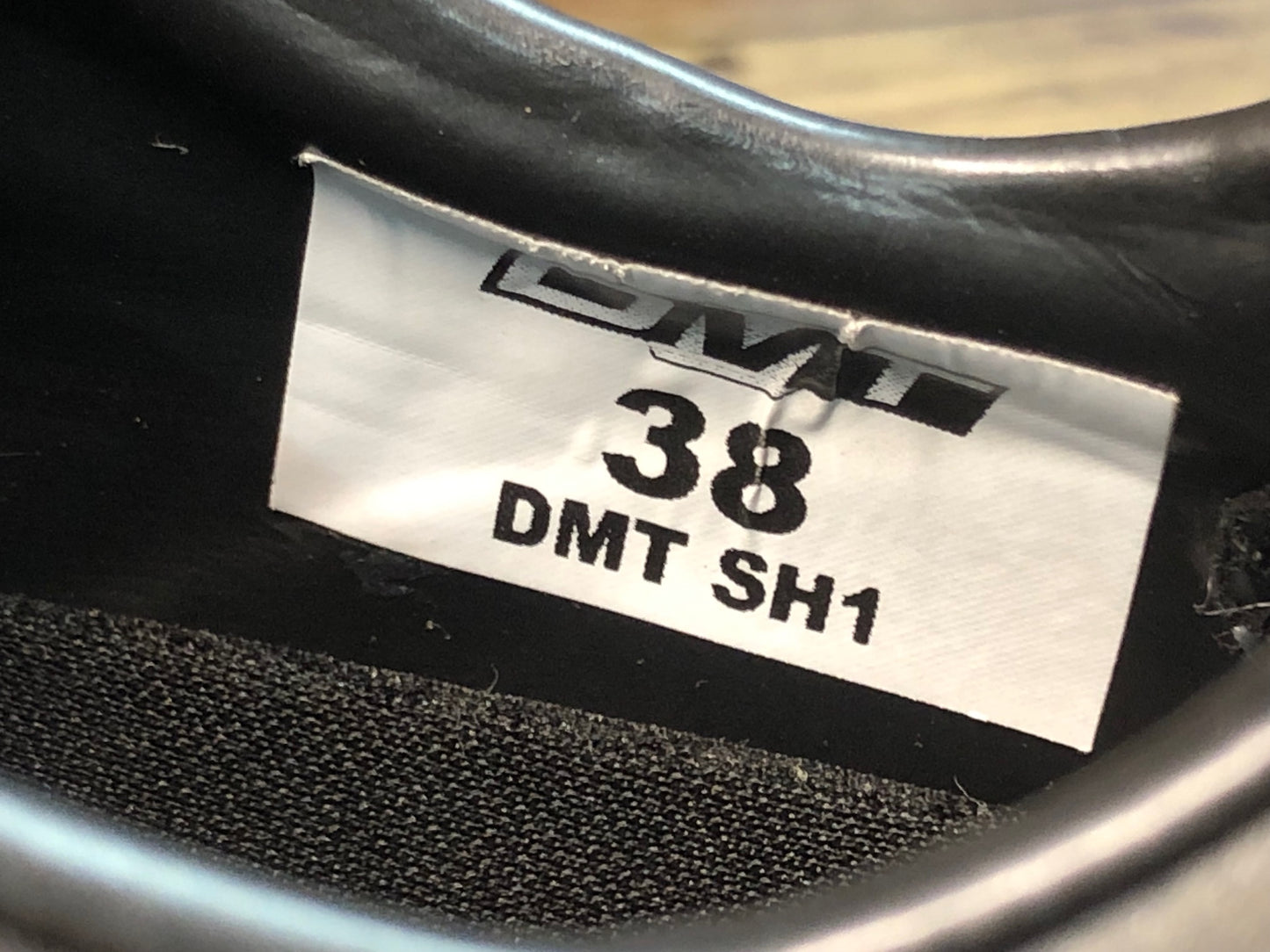 IL899 DMT SH1 ビンディングシューズ 黒 EU38サイズ SPD-SL