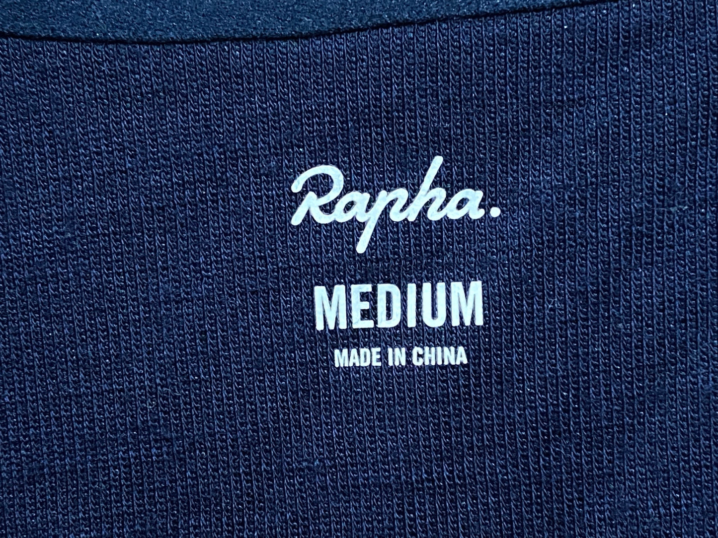 IT546 ラファ Rapha CLASSIC JERSEY 半袖サイクルジャージ 紺 M 擦れ