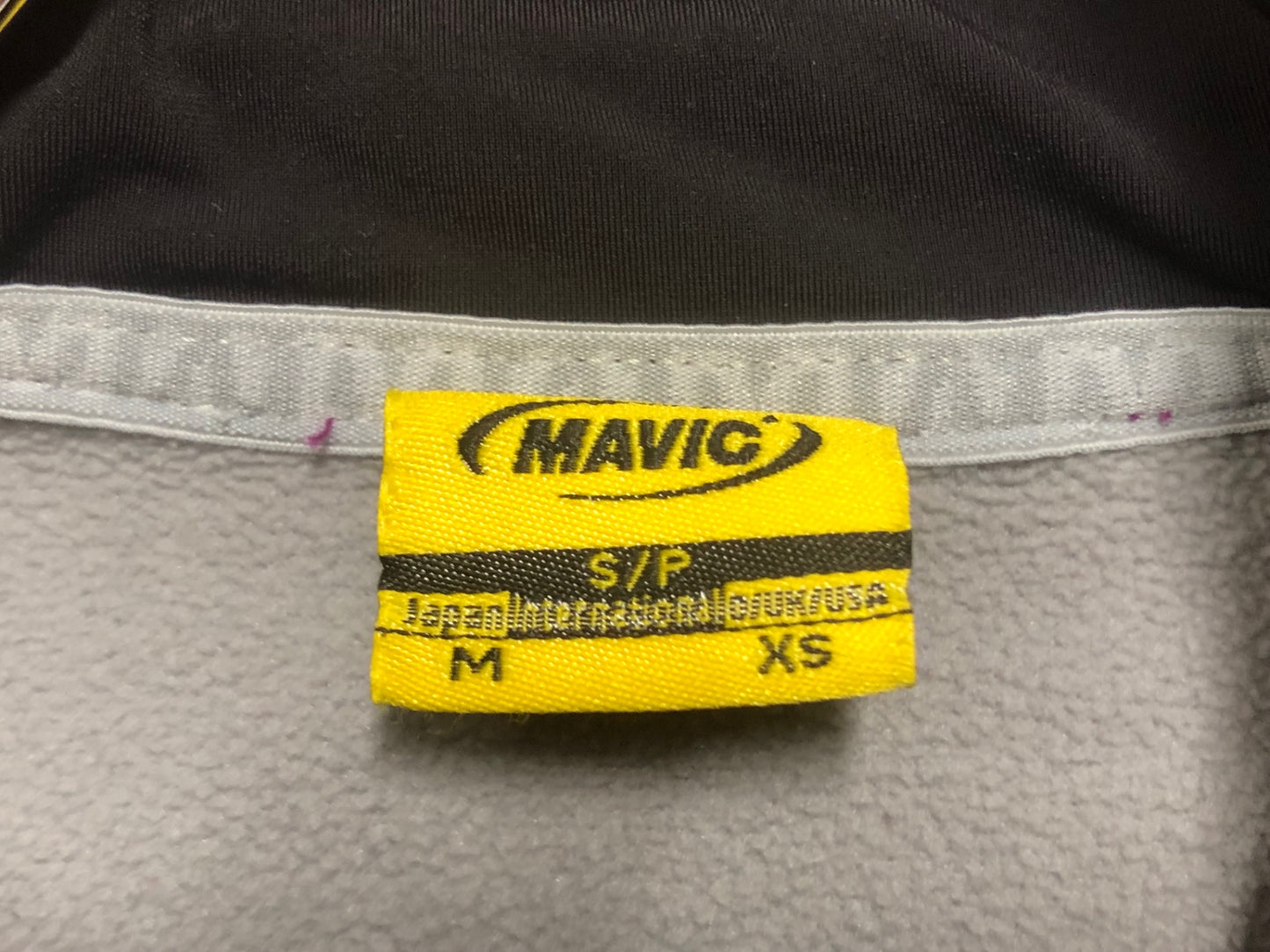 IE435 マヴィック MAVIC 長袖 サイクルジャケット 紫 XS レディース 防風 裏起毛