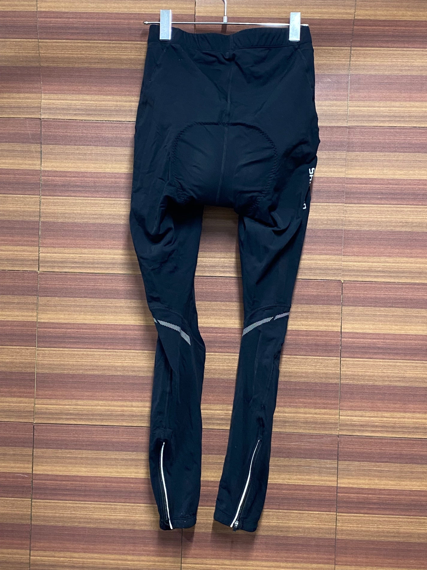 IU101 シマノ SHIMANO レーサータイツ 黒 L 裏起毛