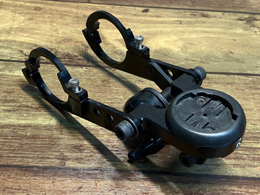 IX975 レックマウント Rec-Mounts 両持ちサイコンマウント Φ31.8 ガーミン GoProマウント ベル付き