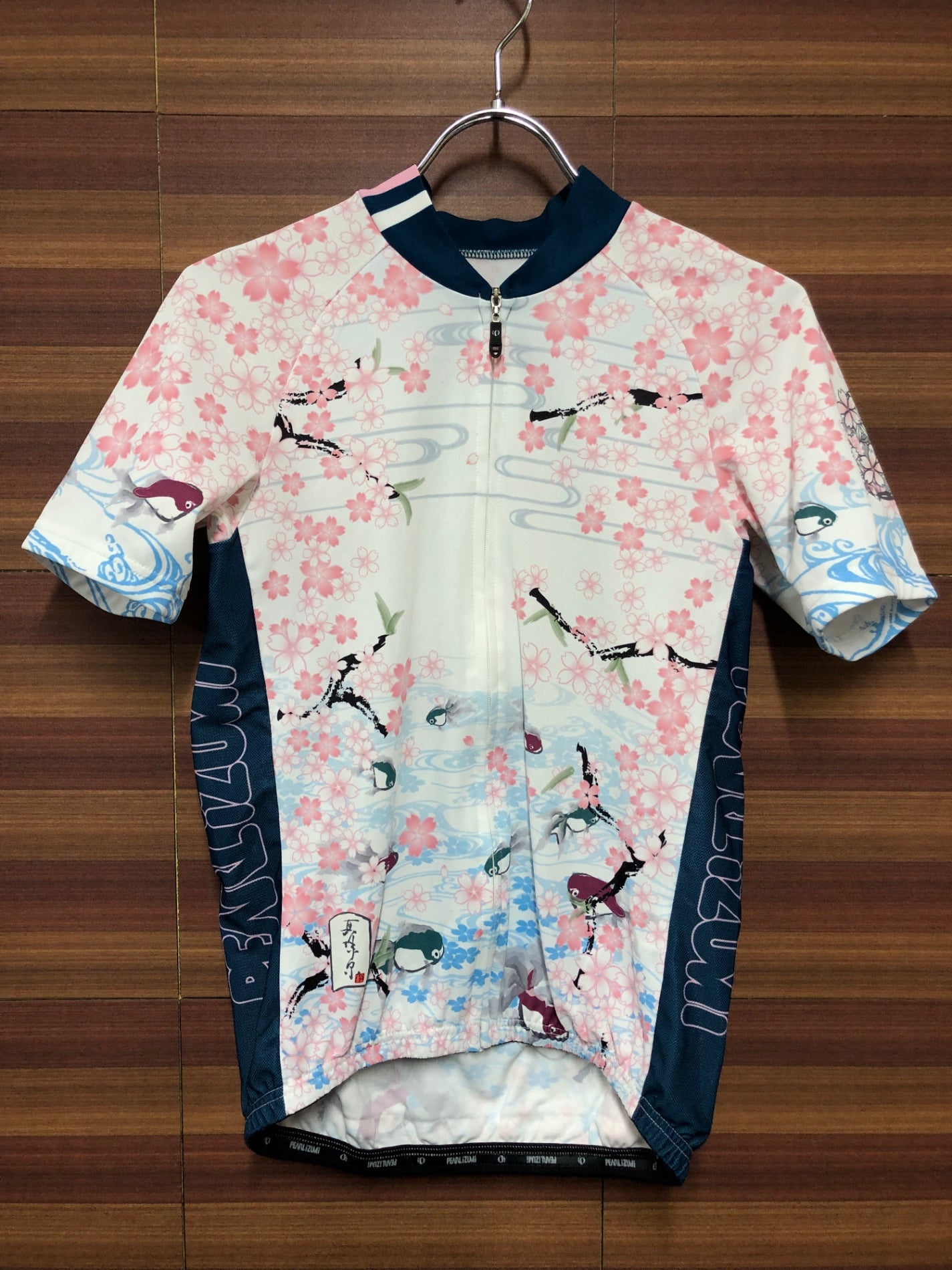 IM910 パールイズミ PEARL iZUMi 半袖 サイクルジャージ M 桜