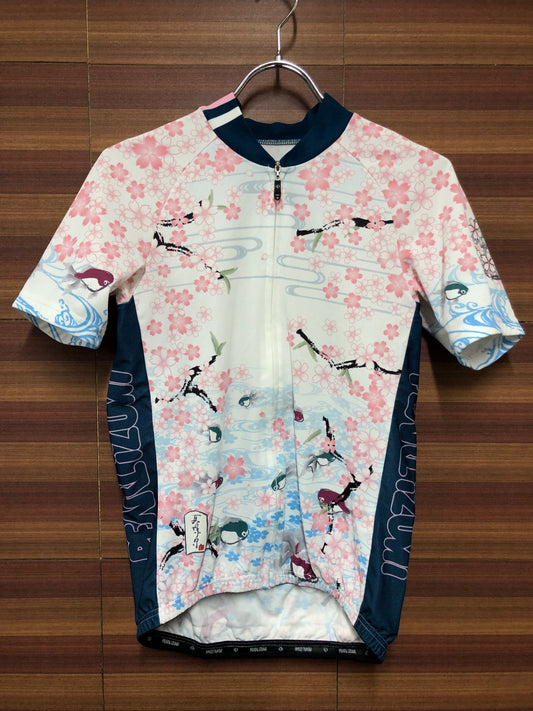 IM910 パールイズミ PEARL iZUMi 半袖 サイクルジャージ M 桜