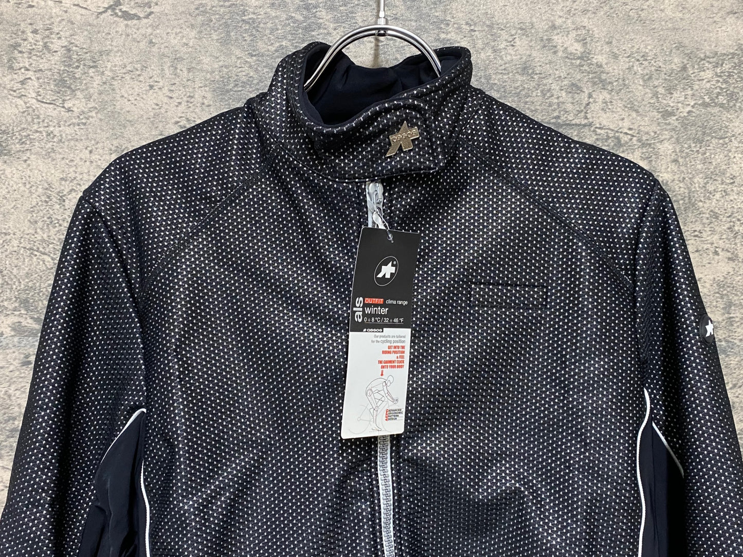 JA148 アソス assos air Jack851 長袖 サイクルジャケット 黒 XL 裏起毛