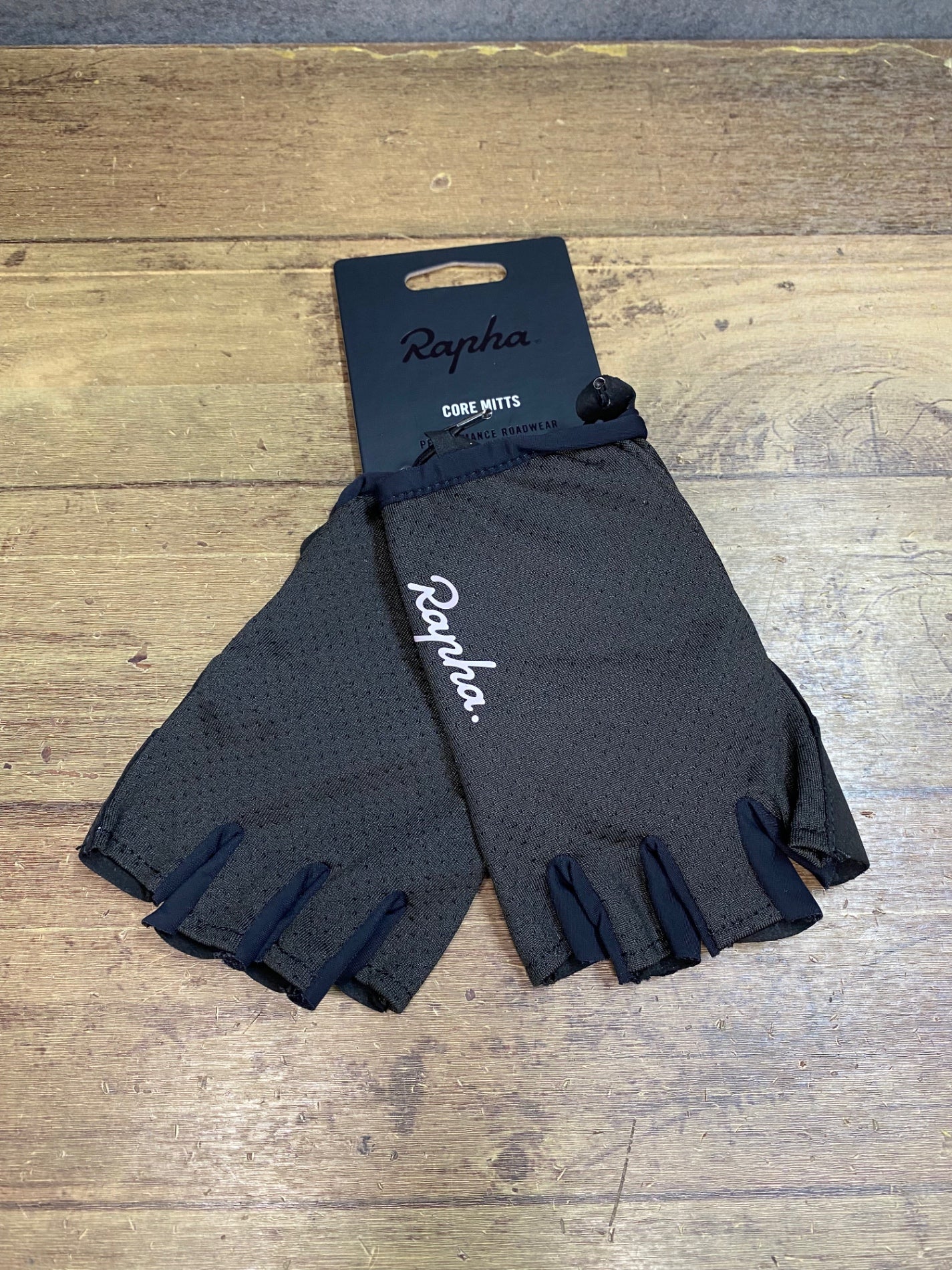 JB131 ラファ Rapha CORE MITTS 指切り グローブ 黒 L