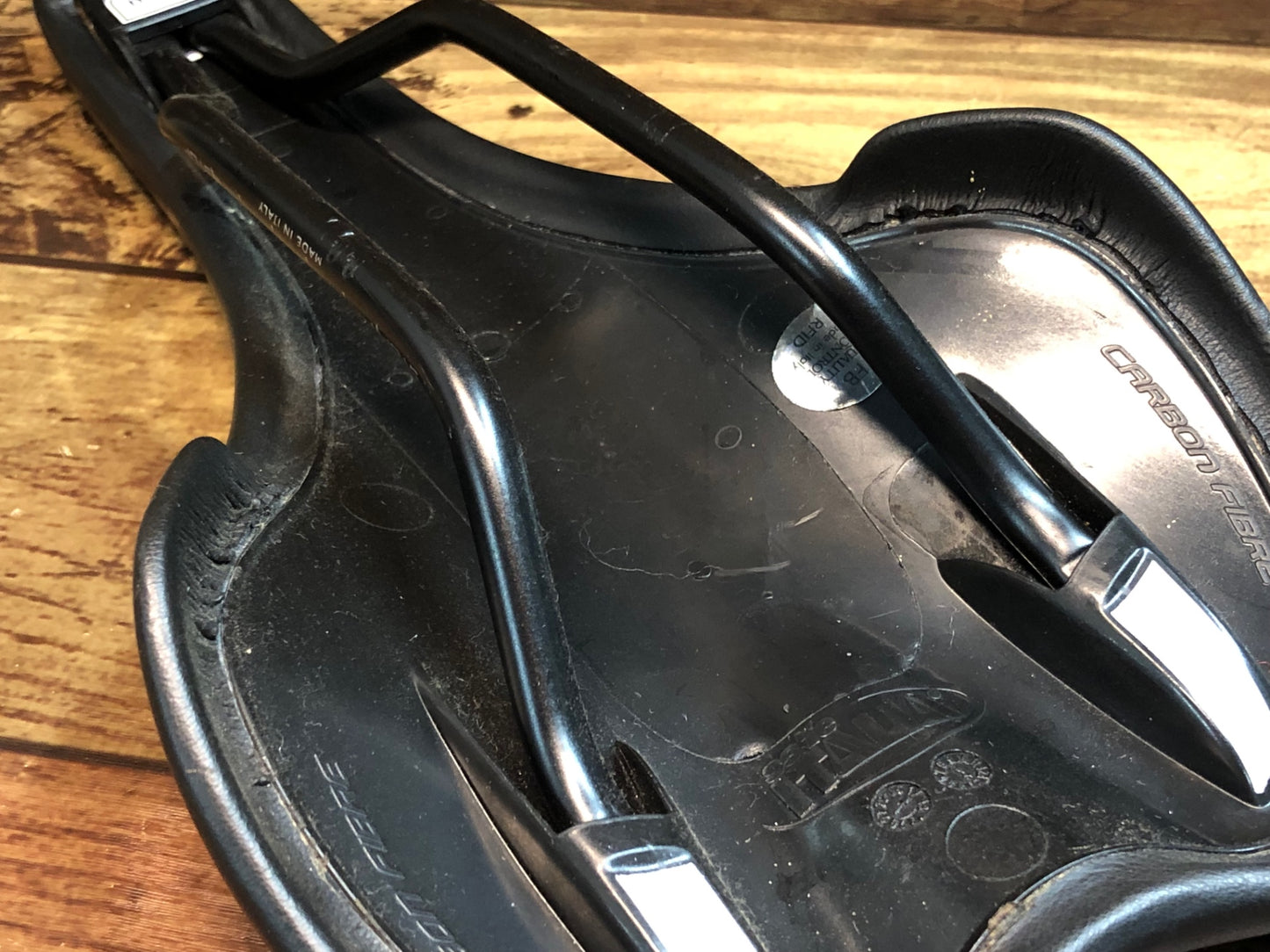 IM953 セライタリア selle Italia SLR デローザ DE ROSA サドルMANGANESEレール 黒