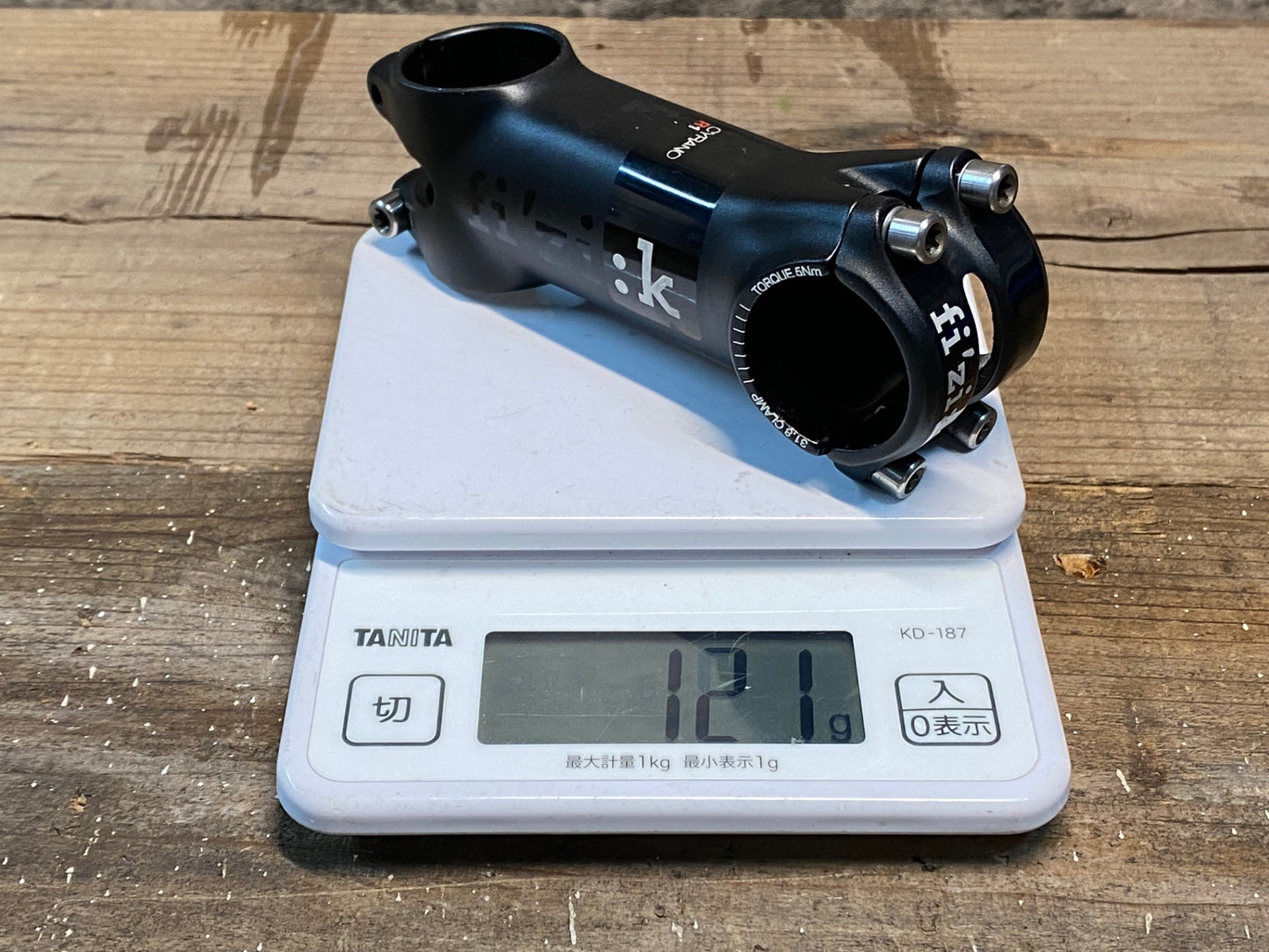 IO635 フィジーク fizik シラノ CYRANO R1 アルミ ステム OS Φ31.8 90mm 7°