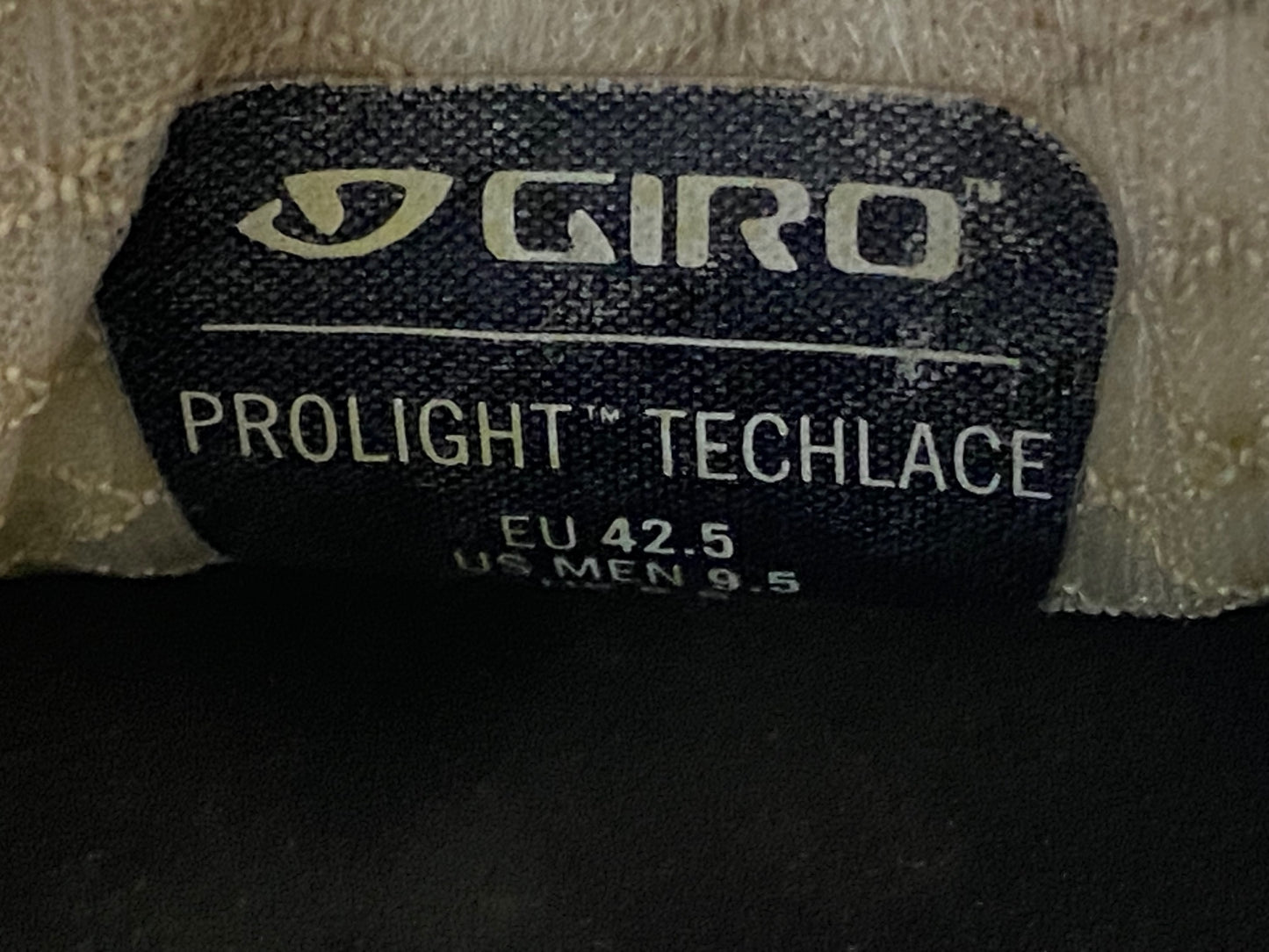 IN994 ジロ GIRO prolight techlace ビンディングシューズ 白 EU42.5