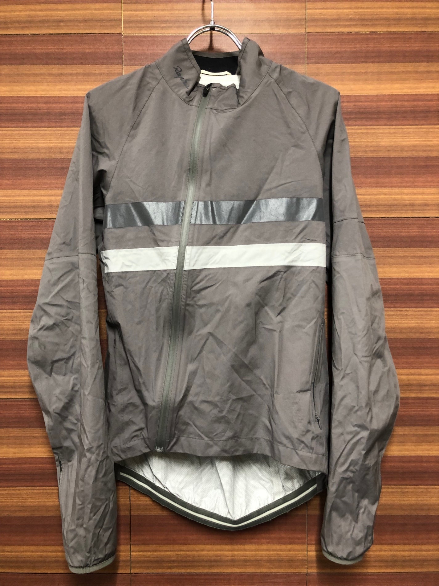 IJ410 ラファ Rapha RAIN JACKET 長袖 レインジャケット グレー M